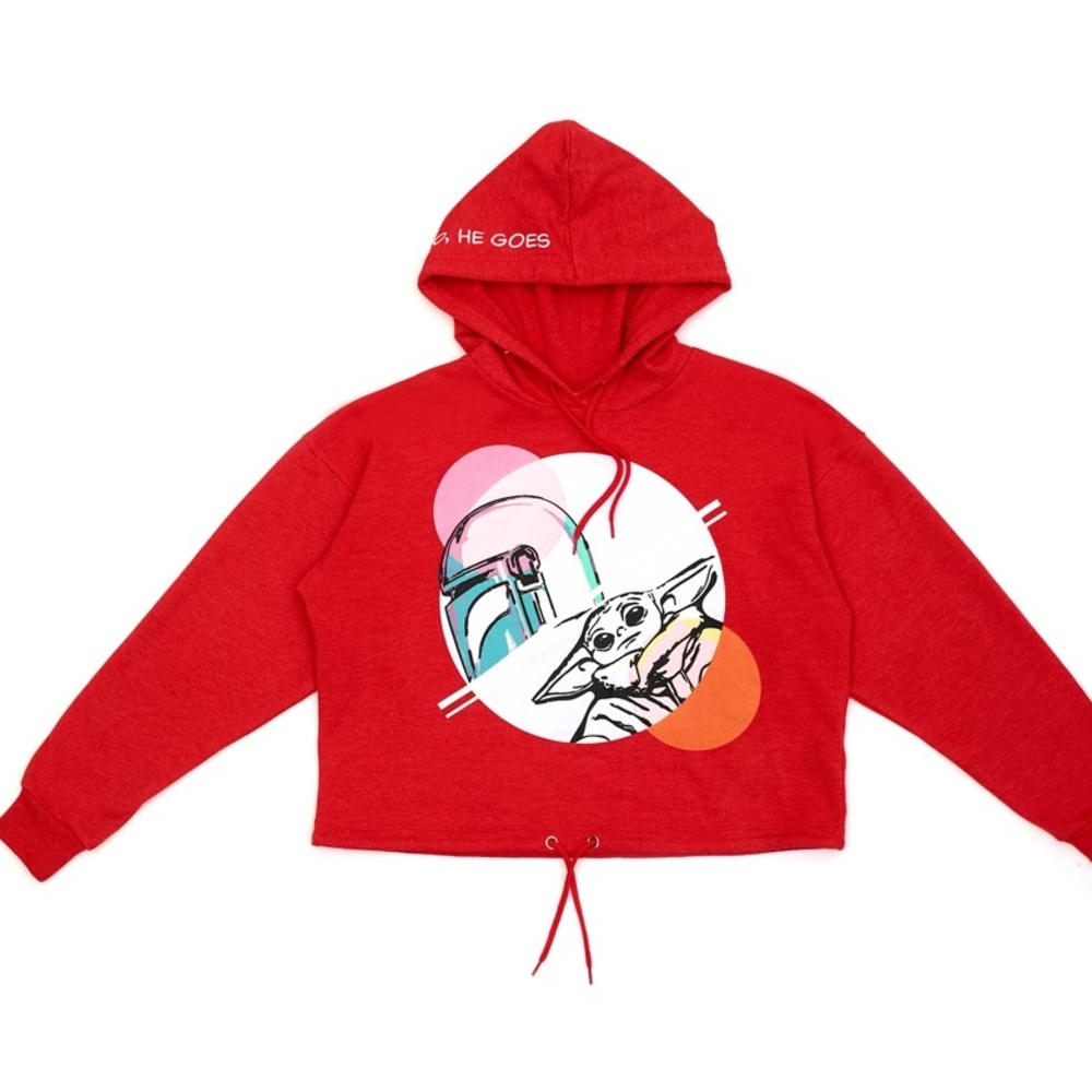 Disney Store Star Wars: The Mandalorian Ladies’ Hooded Sweatshirt